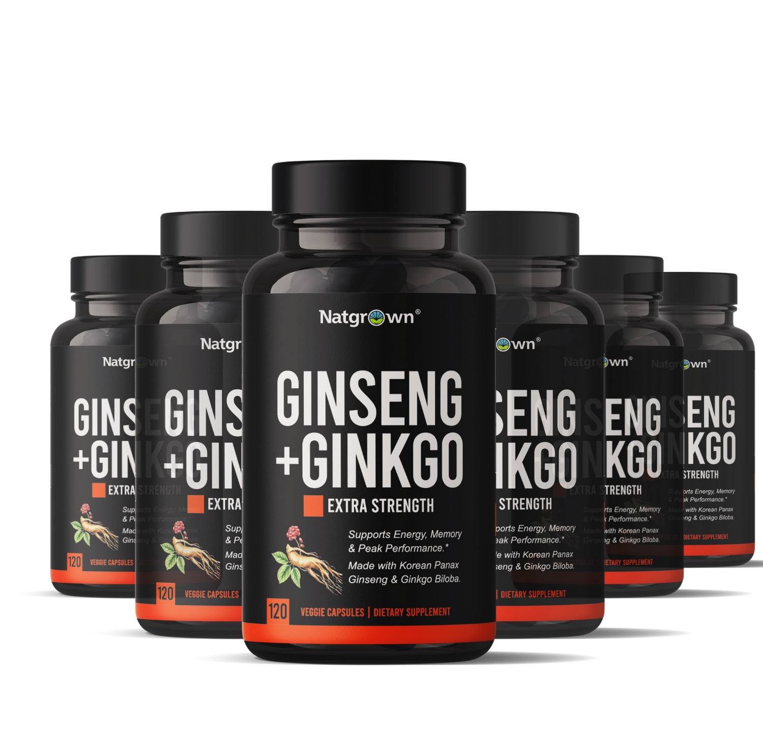 Panax Ginseng with Ginkgo Biloba